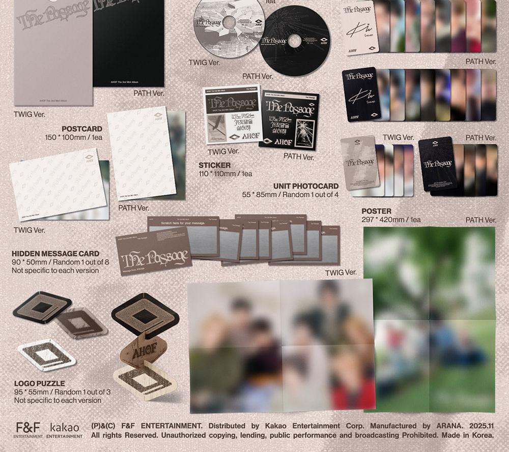 (PHOTOBOOK ver.) AHOF [The Passage] 2nd MINI ALBUM