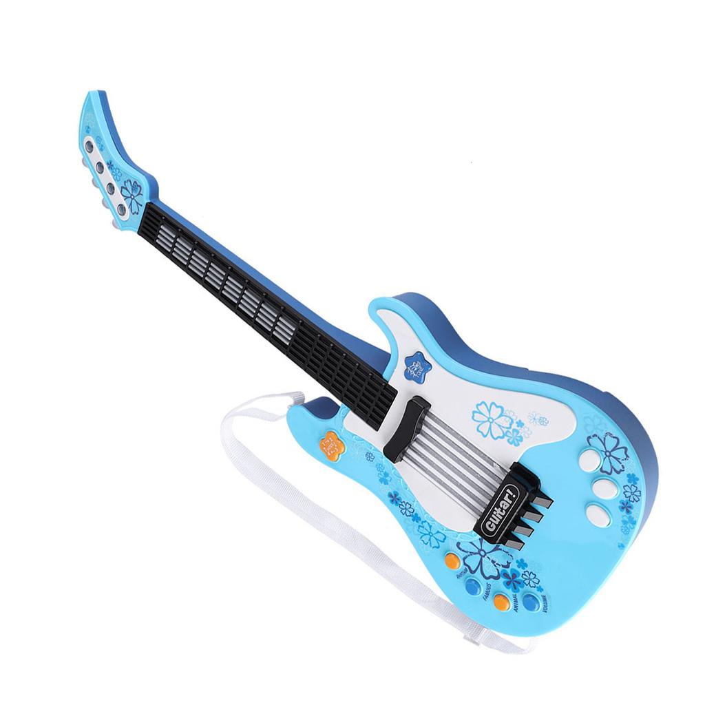 Multifunctional Kids Bass Guitar Toy Children Light Musical Instrument Toy