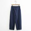 Foreign Trade Women's Clothing Big Sale OEM Goods Export Balance Cargo with Logo Cut off Laminated Pleated Casual Loose Solid Color Wide-Leg Pants