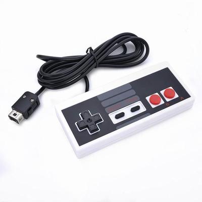 Kabelgebundener Gamecontroller/Gamepad für NES Mini Classic Edition-Konsole mit NES Mini-Schnittstelle – Grau