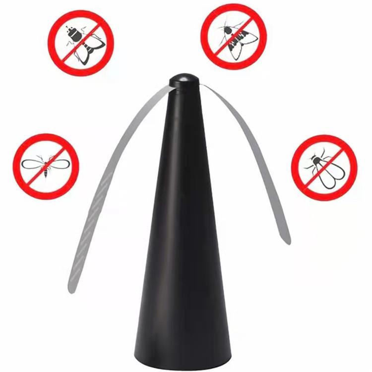 Ventilatore Automatico Repellente per Mosche e Zanzare Multifunzione da Esterno