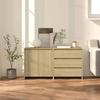 VidaXL Buffets 2 Pcs Sonoma Oak Engineered Wood 3098059