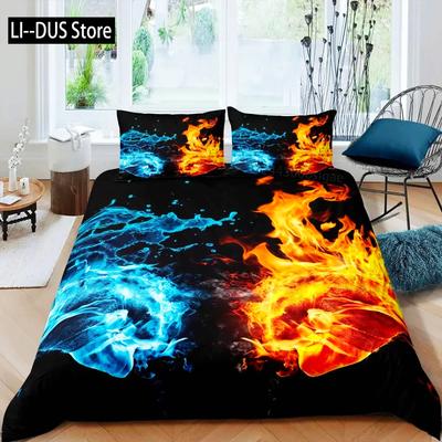 Boxing Duvet Cover Sports Games Theme Twin Bedding Set Microfiber Boxing Gloves Athlete Silhouette Queen King Take That Punch