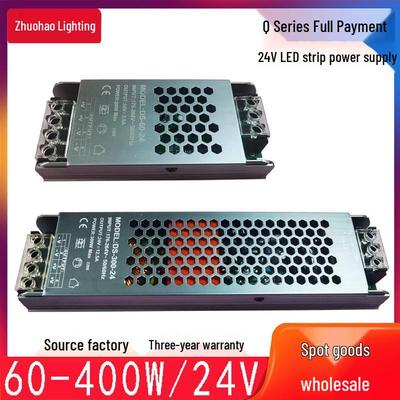 60-400W 24V LED-Streifen-Treiber: Konstante Spannung/Strom, 33A Aluminiumgehäuse