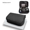 Portable Blood Glucose Meter Storage Bag Household Blood Pressure And Oxygen Meter Carrier Organizer Black Zipper Storage Bag