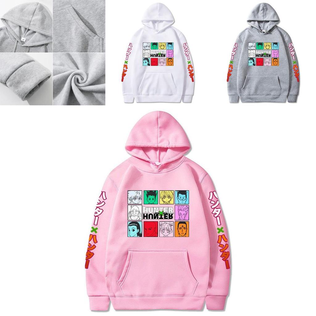 Stilvoller Hunter X Hunter Hip Hop Sport Hoodie Pullover Jumper Pullover für alle Altersgruppen