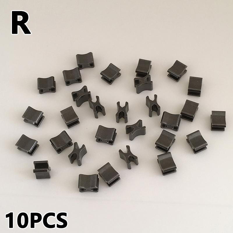 10Pcs Metal Zipper Head Sliders Retainer Insertion Pin Zipper Kit 3# 5# 8# Top Stop DIY Accessories Plug Zipper Repair Tool
