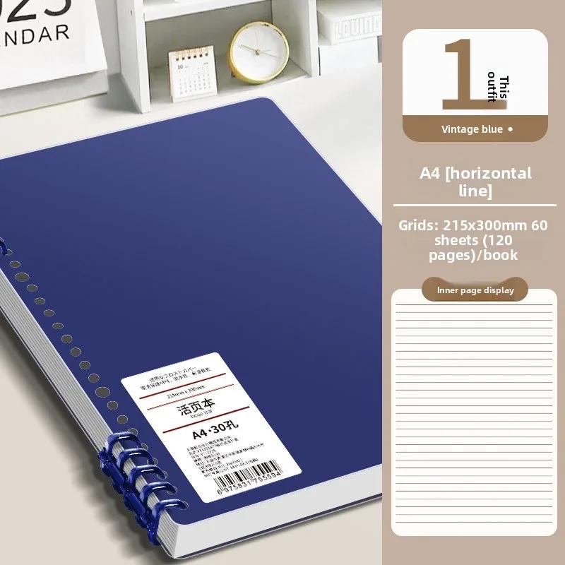 

Notebook B5 Customized High Quality Binder Spiral Notebooks for Students Vintage Wholesale Planner for School and Office Use