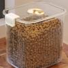 Pet Food Storage Container Airtight PET Large Capacity with Lid Cat Dog Food Bin for Home Pet Supplies