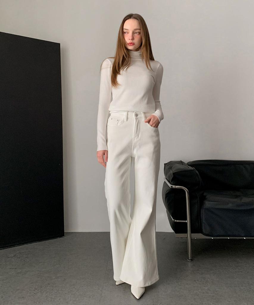 Baseukala Bootcut Cotton Pants (3Colors)