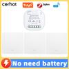 Battery-free, Waterproof, Self-powered Smart Switch; Wireless and Adhesive, Remote Control for Easy Household Use.