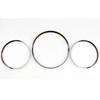 Set di anelli indicatori per cruscotto con stile cromato per Mercedes Benz W163 Classe ML