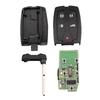 KEYYOU 434/433MHz 5 Buttons Car Key Remote Control Key For Land Rover For Range Rover Freelander 2 LR2 Sport