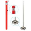 Genaues mechanisches Temperaturmessgerät Detektor Thermometer mit Sonde Lebensmittelgeeigneter Edelstahl für Küchenofen Sicherheit