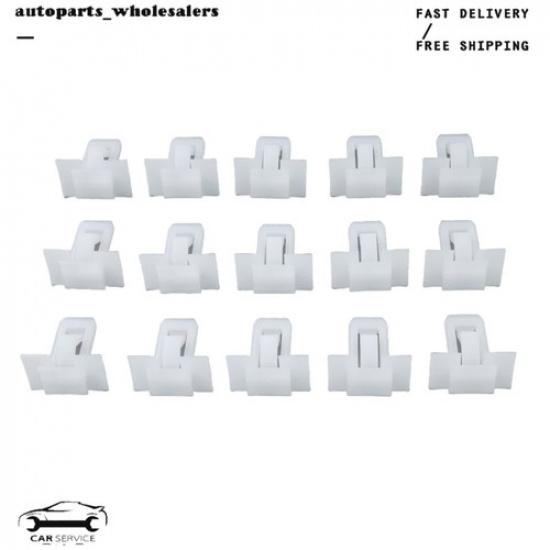 Front Headliner Garnish Moulding Clip Set of 15 for 20462090 Oldsmobile Cutlass