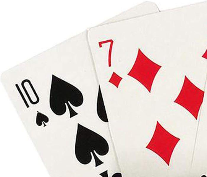 Jeu de 52 cartes plastifiées