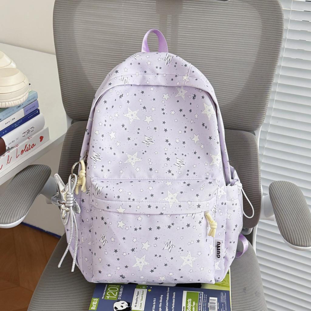 Schoolbag new high-value student schoolbag fresh and sweet student schoolbag light travel student schoolbag large capacity backpack