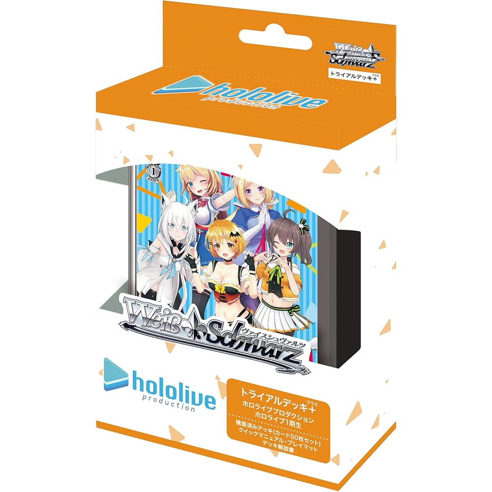 Weiss Schwarz Trial Deck Plus Hololive Production Hololive 1st Generation Trading Card Game