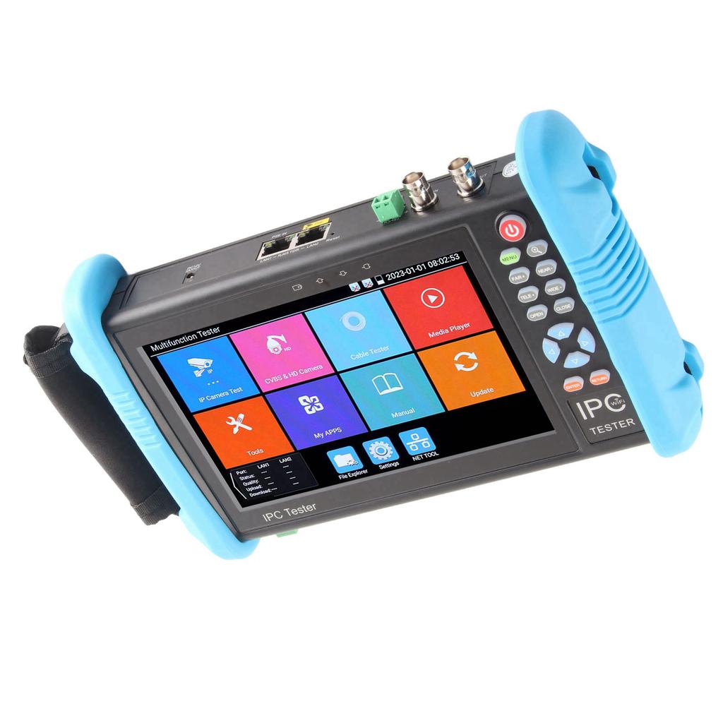 7in CCTV Tester IPC 9800PLUS 4K H.265 Camera Tester for CCTV Systems