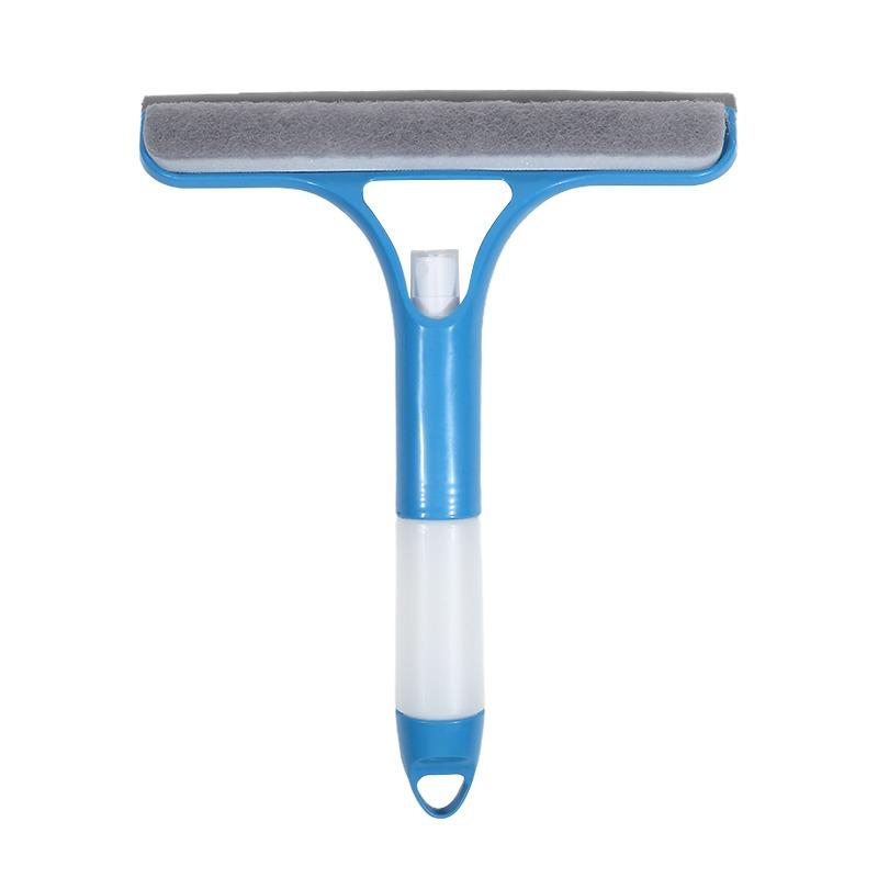 Mini Window Cleaning Squeegee 3 in 1 Multi Function Glass Mirror Microfiber Scrub Household Car Cleaner Tools