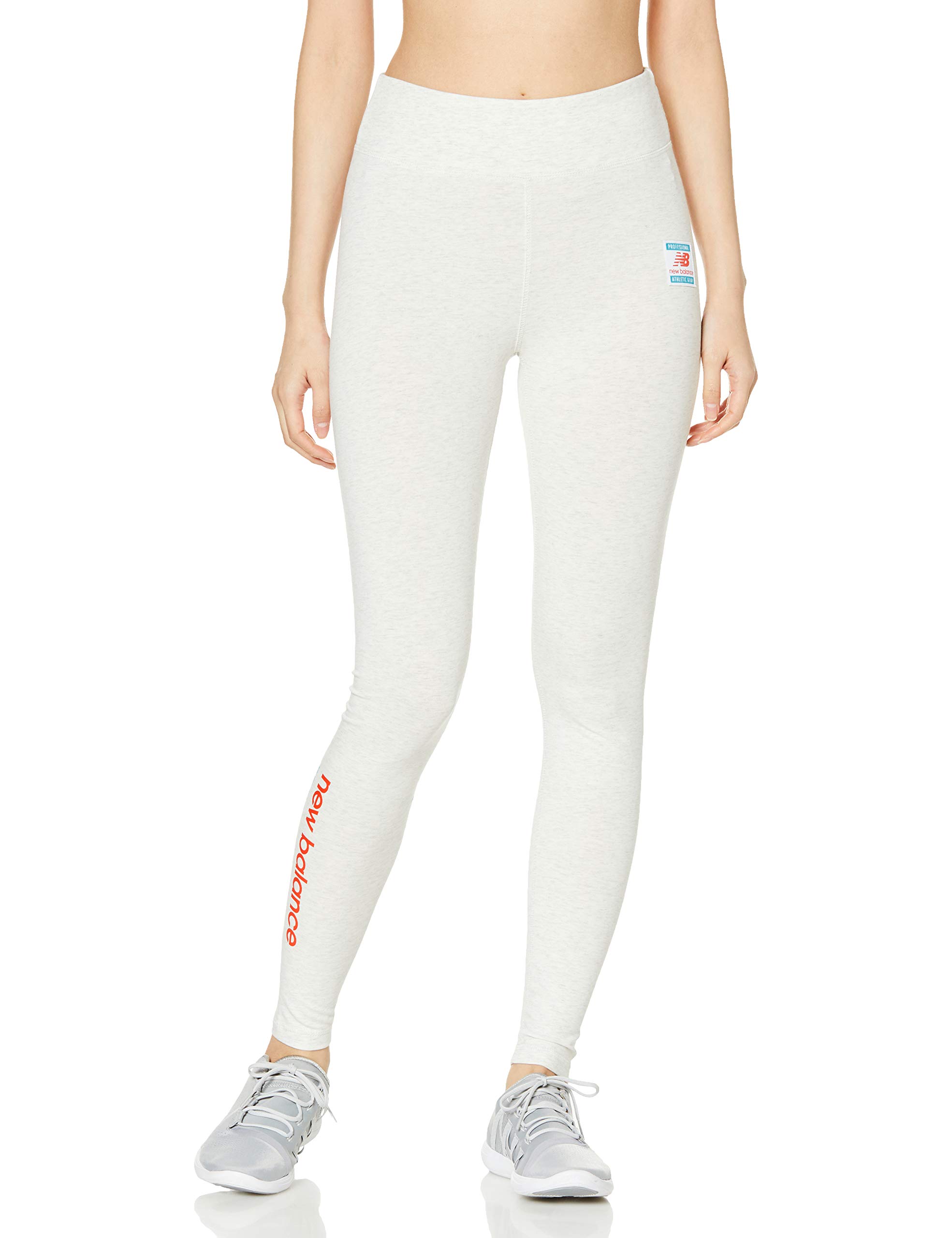 

NB Essentials Field Day Leggings Sea Salt Heather Japan S to Japanese size [New Balance] Tights/Leggings Women s (SAH) (equivalent S)
