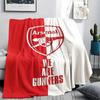 1pc Arsenal ARSENAL Print Flannel Blanket, High quality Comfortable for All Seasons, Home Decor, Warmth and Comfort, Perfect for Christmas Gifts10