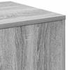 Side Tables Set of 3 Grey Sonoma Particleboard