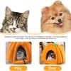 Cat Nest Universal Cat Bed Doghouse Cat Closed Security Sleeping Nest   House Pumpkin Thickened Pet Nest
