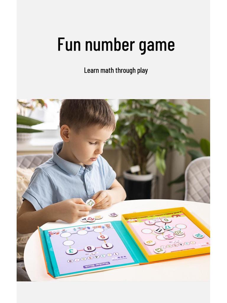 Mathematical Logic Puzzle: Montessori Addition & Subtraction Teaching Aid