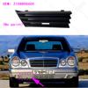 Front Bumper Tow Hook Cap Eye Cover (No Paint) For 1996-1999 W210 Mercedes Benz E Class 2108800605