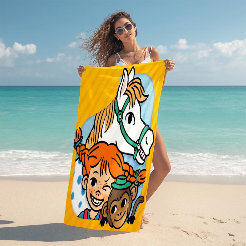 1Pc Girl Hair Upside Down Beach Towel Microfiber Beach Towel Thin Absorbent For Beach Swimming Yoga Bath Sports 0917275