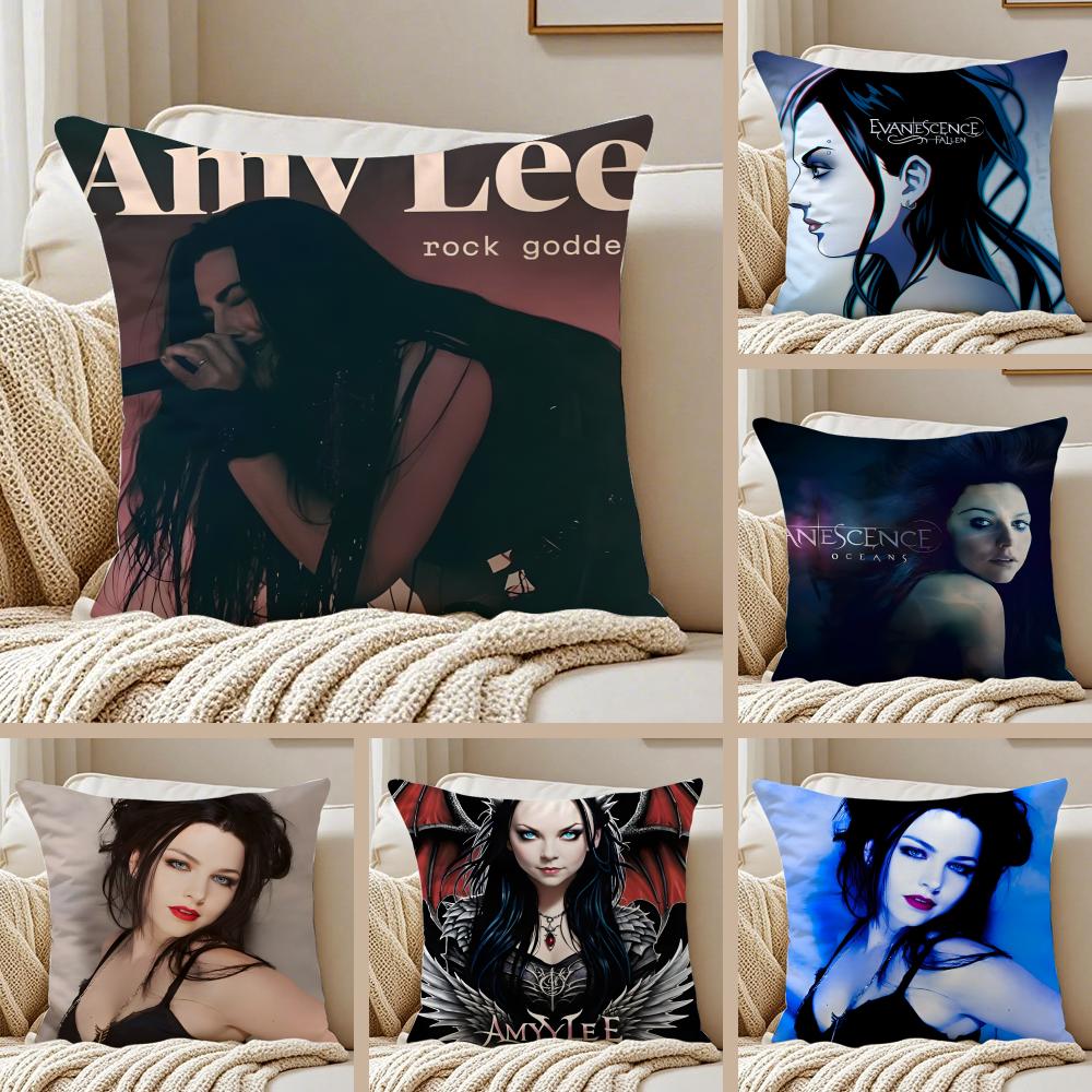 band gothic EEvanescence AAmy LLee Cushion Cover Pillowcase Antidustmite living Room Sofa Decor Cushion Room