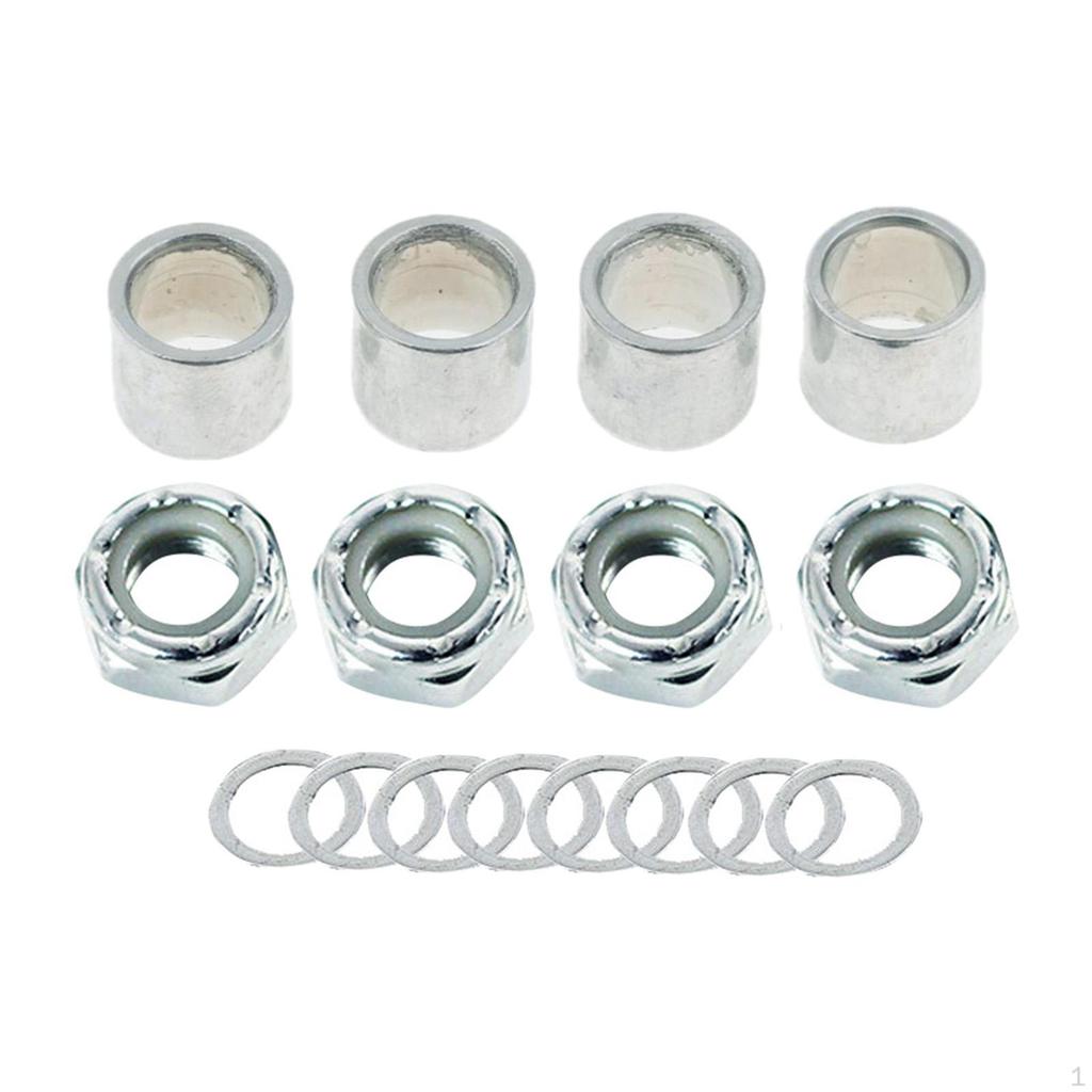 Truck Mounting Hardware Kit Axle Washers ( Rings) Nuts Bearing Performance