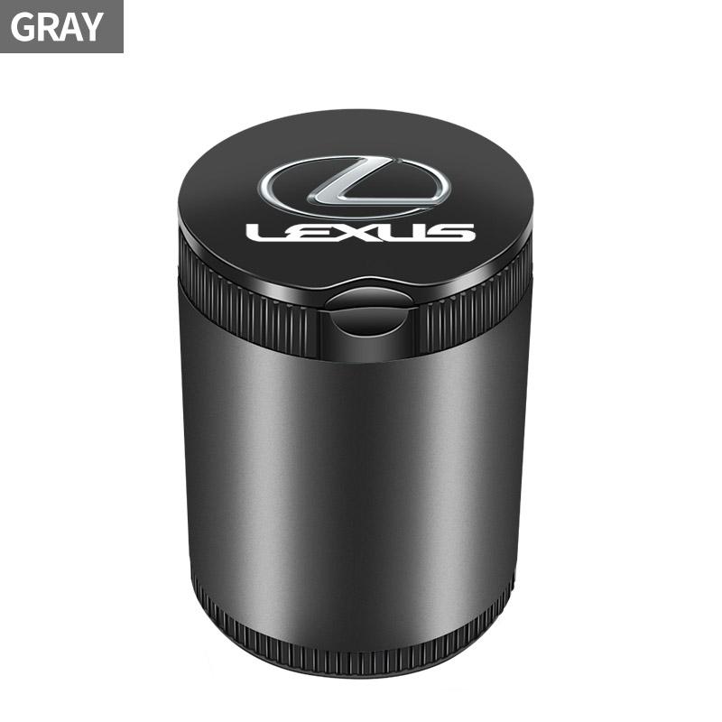 Portable Car Metal Ashtray Car Ashtray Cup Holder Decor For Lexus F SPORT LBX NX RX 350h 450h ES UX 300e GS GX IS LS LX CT LC