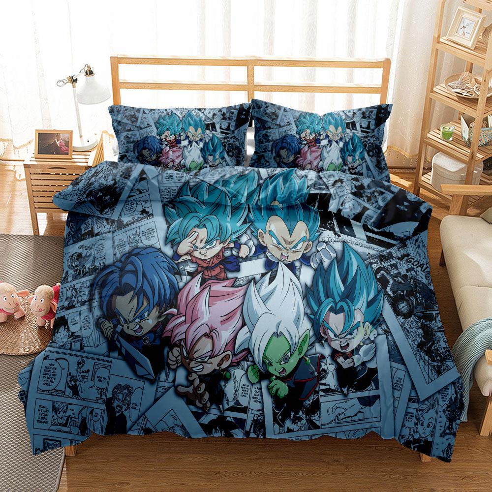 Devil Jiren Switch Boys Duvet Cover Set King Queen Double Full Twin Single Size Bed Linen Set