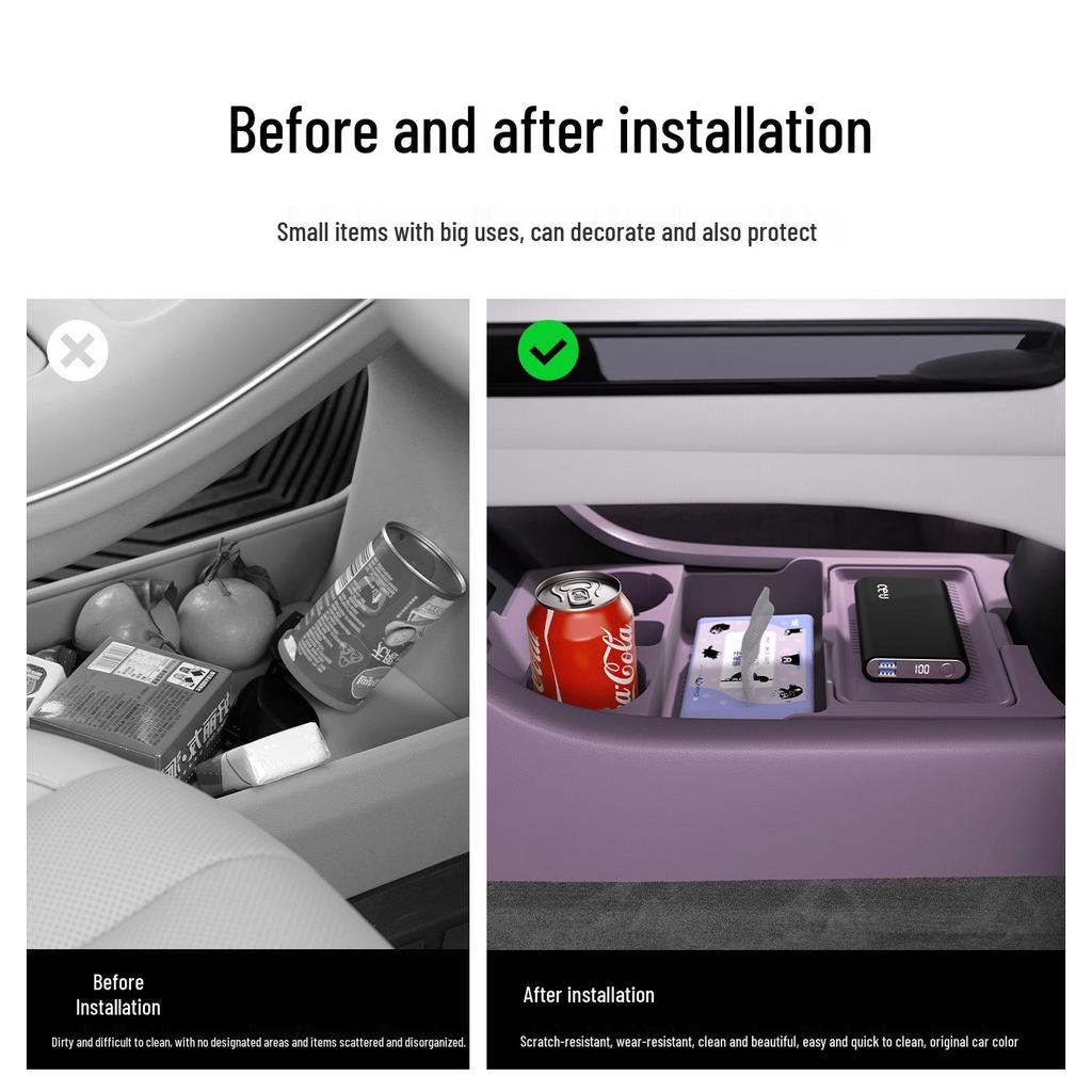 24 Avatr 07 Waterproof Silicone Storage Box for Center Console