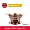 Dry pot Solid liquid Thickened stainless steel commercial pot Household suit pot big cooking Alcohol stove small hotpot
