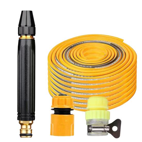 High-Pressure Car Wash Water Sprinkler with Booster Nozzle, High-Pressure Home Car Wash Water Sprayer & Hose Set, Multifunctional Lawn & Garden