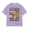 Ni Hao Fine Shyt Funny Cat Graphic T Shirt Men Women Vintage Harajuku Fashion T-shirt Summer 100% Cotton Oversized Tshirts Tops