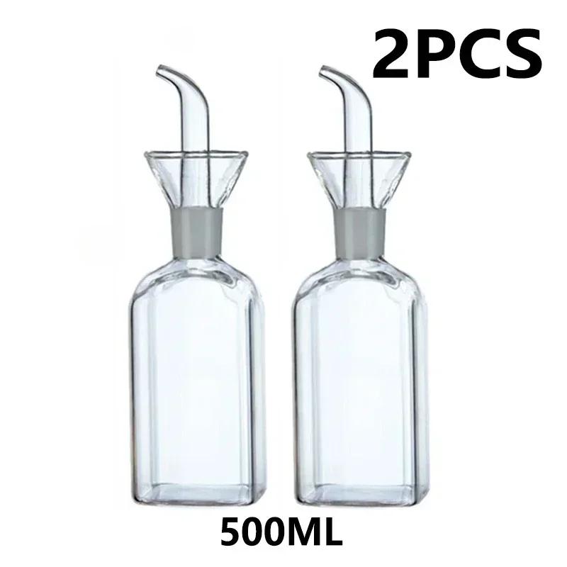 Sticlă borosilicată de înaltă calitate, oală de ulei de uz casnic, etanșă, ulei, oțet, oale de bucătărie, sos de soia, rezervor de ulei, condimente, sticlă, instrument de bucătărie