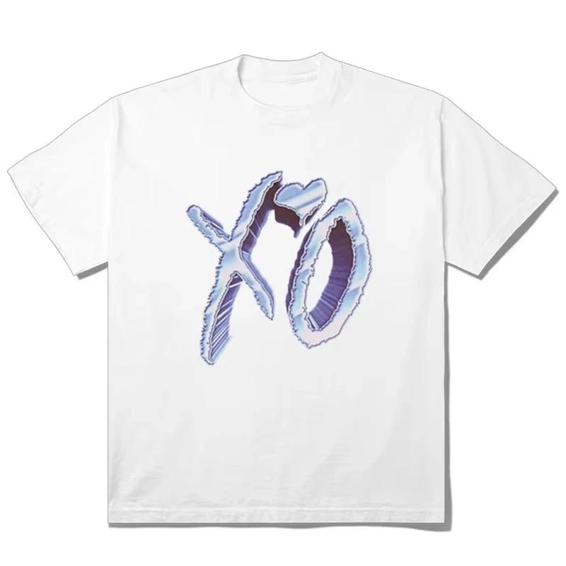 Casual Summer Singer The WeekndTrendy Retro Support Short Sleeves High Qua Heart-shaped  T Shirt