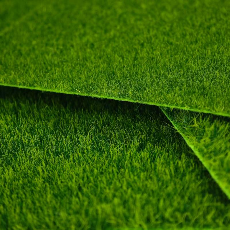 1/2Pcs Diy Project Model Scene Railway Layout Accessories 15/30Cm Square Grass Mat 3Mm 5Mm 8Mm Thick Artificial Lawn Carpet