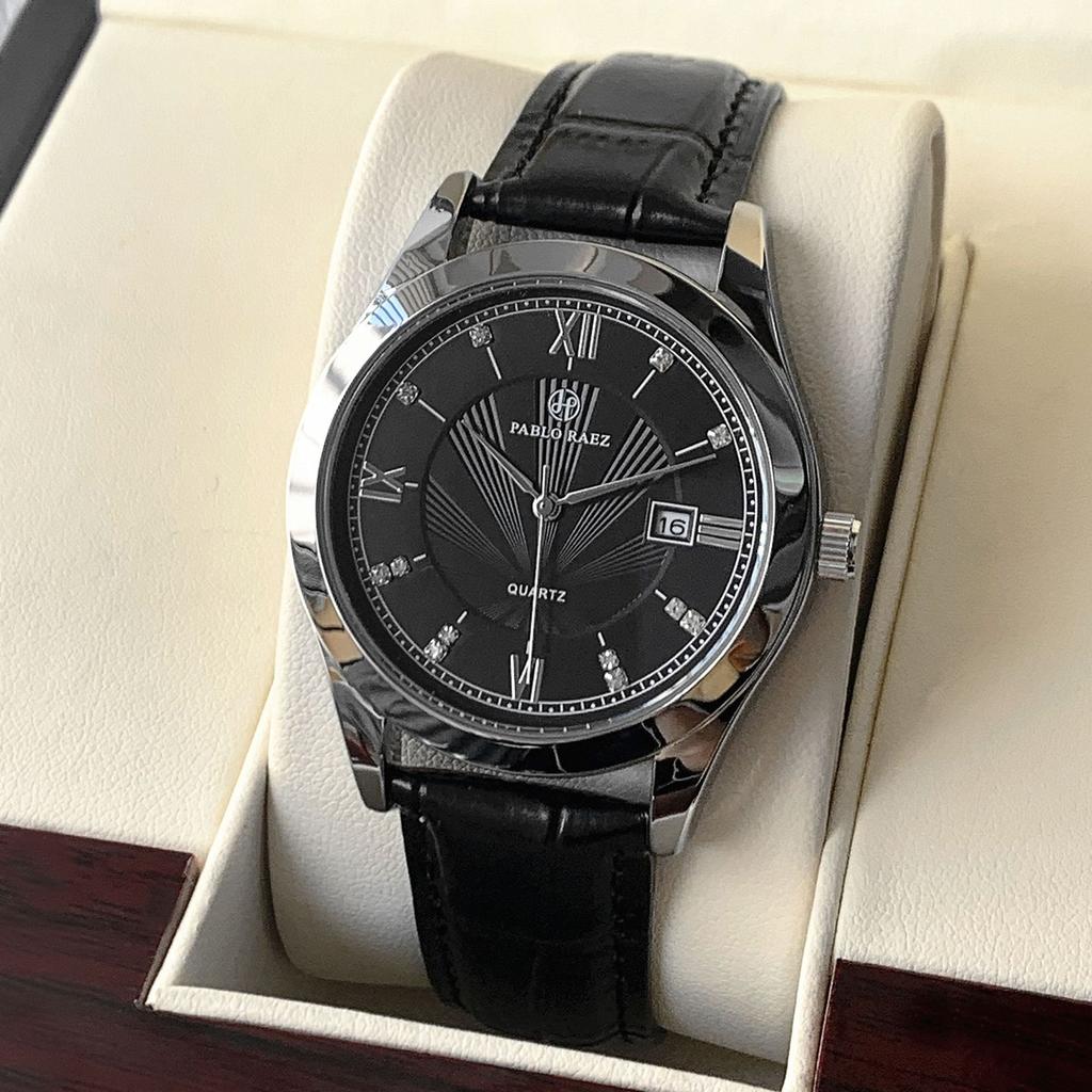 UTHAI CQ333 Fashionable Men watch, simple belt, waterproof calendar, quartz watch, light luxury clock gift watches for man