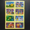Pokemon Sticker Card Set Banpresto Team Totodile Non-sale / Pikachu, Lugia, Marill, Ash, Misty, Rocket, Psyduck, Charmander,