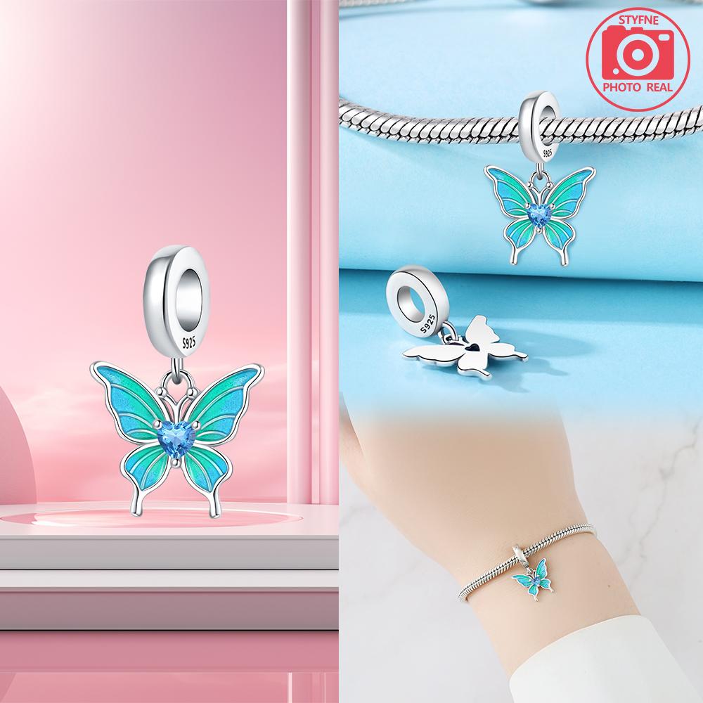 Phantom Butterfly Design Pendant Copper Plated For Charms Copper Plated Original Bracelet Fashion Jewelry For Jewelry Producing