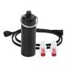 22x67mm Musician Ear Plug Red Noise Reduction Waterproof with Silica Gel Cord Storage Bottle