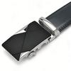 Male Automatic Buckle Belt Fashion Metal Alloy Waistband Genune Leather Luxury Belts for Men Business Luxury Designer Waist Belt
