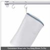 Durable Mesh Shoe Washing Bag Zipper Closure Reusable Laundry Bag Strong Dacron Washing Mesh Bags Shoe Cleaning Bag