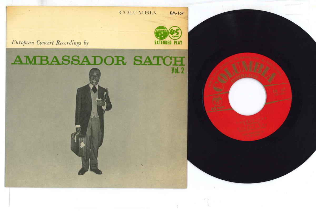 

7inch Record LOUIS ARMSTRONG - Ambassador Satch Vol.2 EM167 COLUMBIA Japan Jazz Used