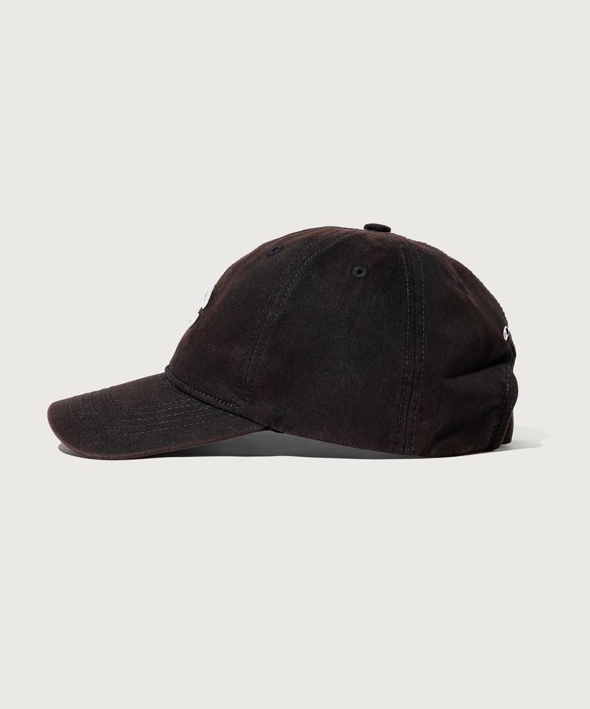 CHAMPION Big C Logo Washed Ball Cap Black